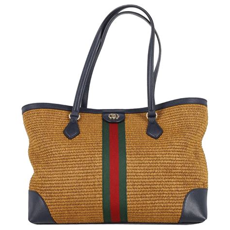 gucci ophidia raffia tote|gucci ophidia tote sale.